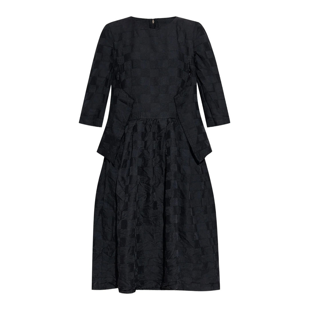 Jacquard Check Pattern Dress