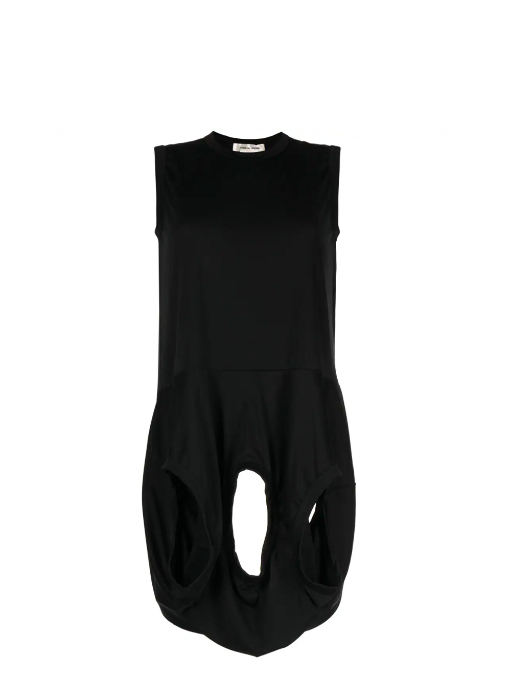 COMME des GARCONS Double Up Down Tank Top Black 1 