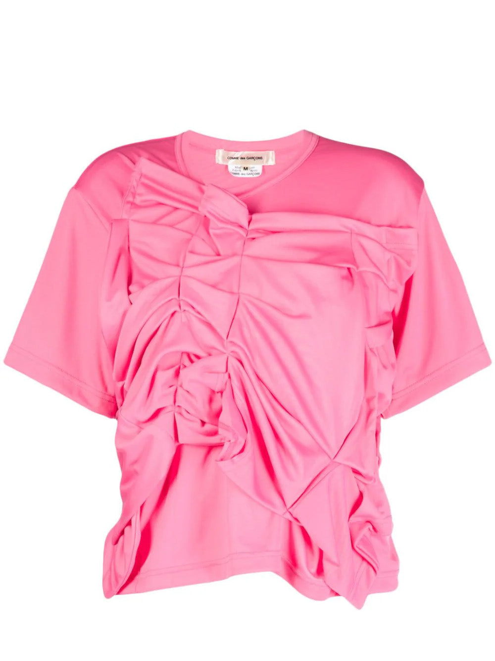        COMME-des-GARCONS-Folded-T-Shirt-Pink-1