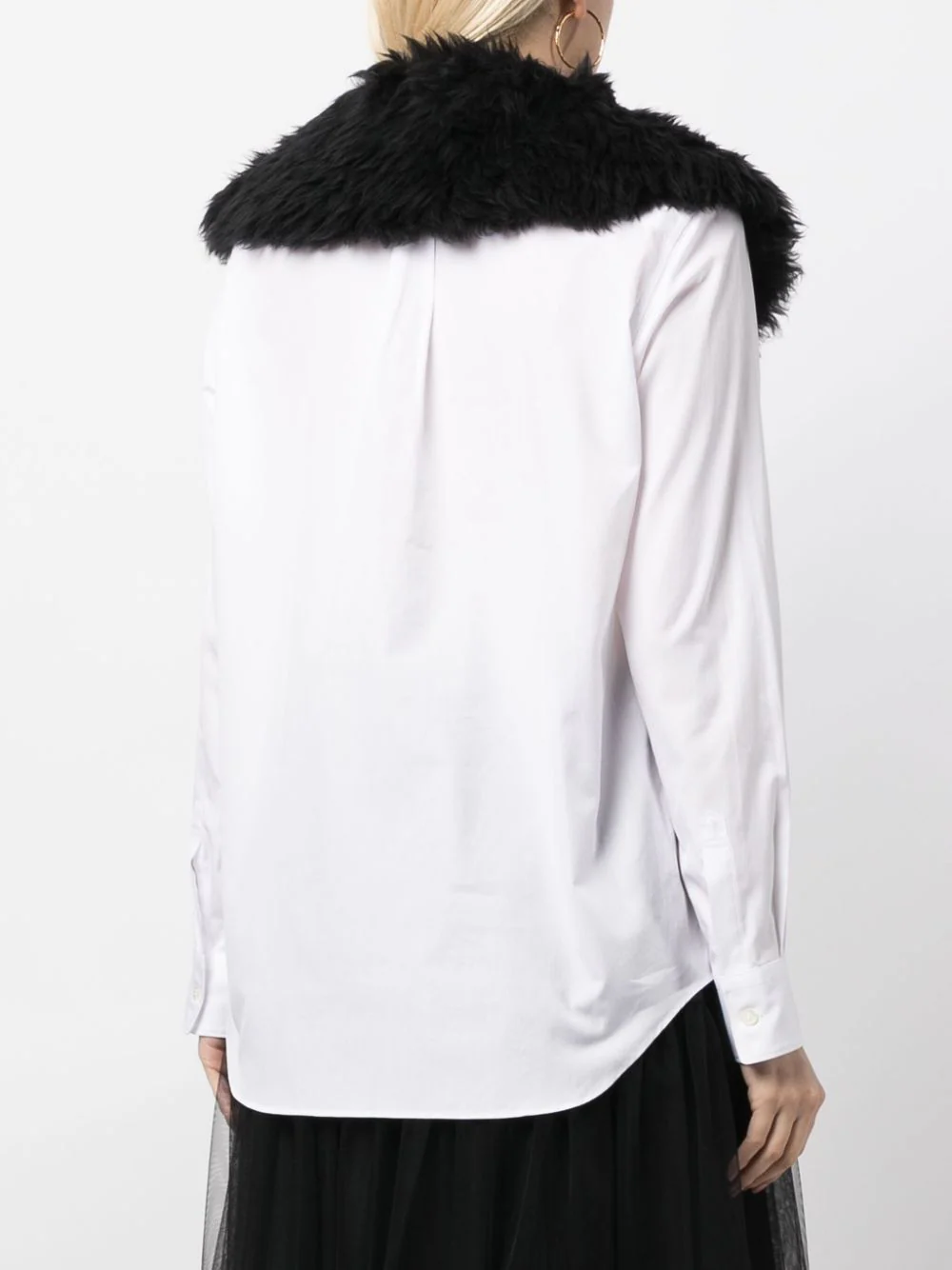 COMME-des-GARCONS-Fur-Collar-Shirt-White-4