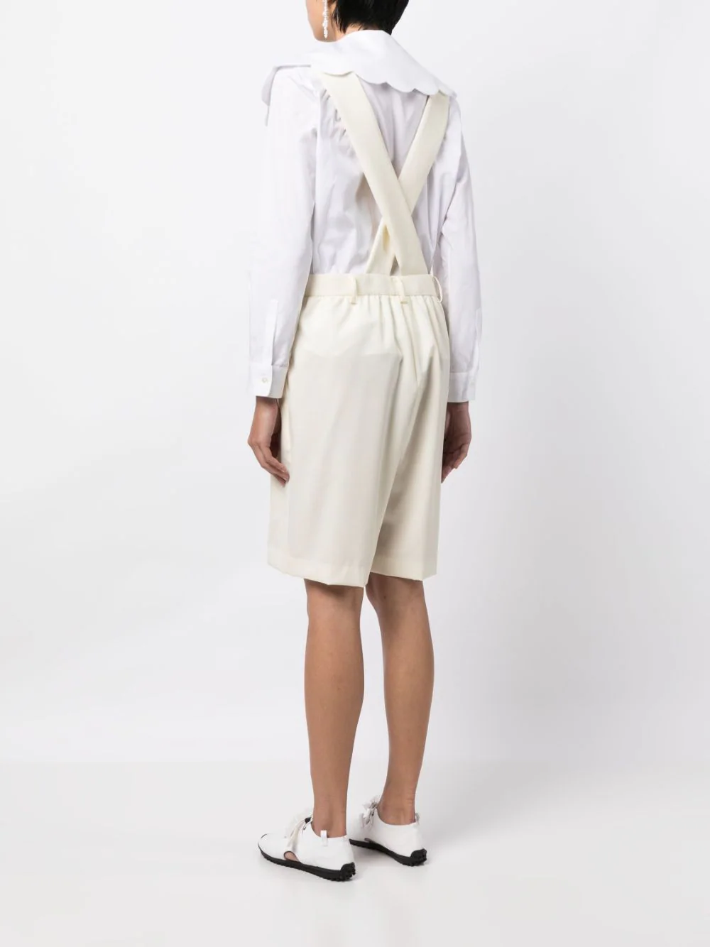 COMME-des-GARCONS-GIRL-Wool-Gabardine-Suspender-Short-Off-White-2