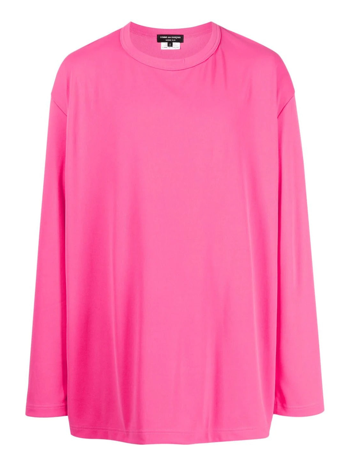 COMME des GARCONS HOMME PLUS Drape T-Shirt Pink 1