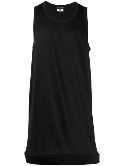 COMME-des-GARCONS-HOMME-PLUS-Round-Rim-Hem-Tank-Black-1