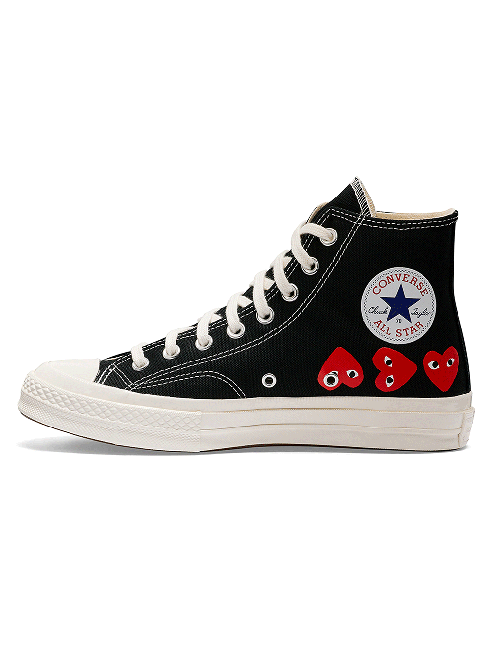 Converse Multi Red Heart High Top Club21