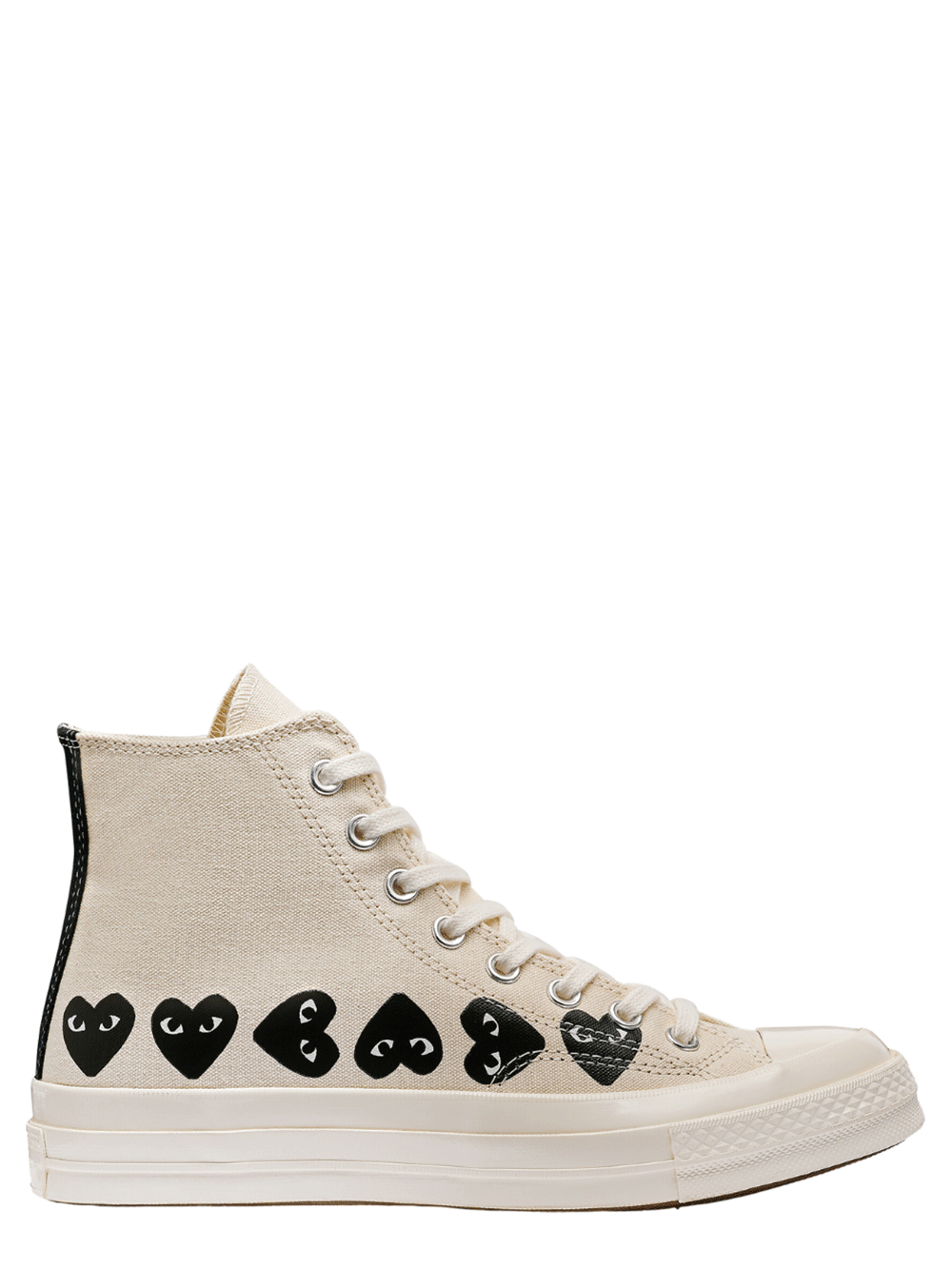 Converse Multi Black Heart High Top Club21