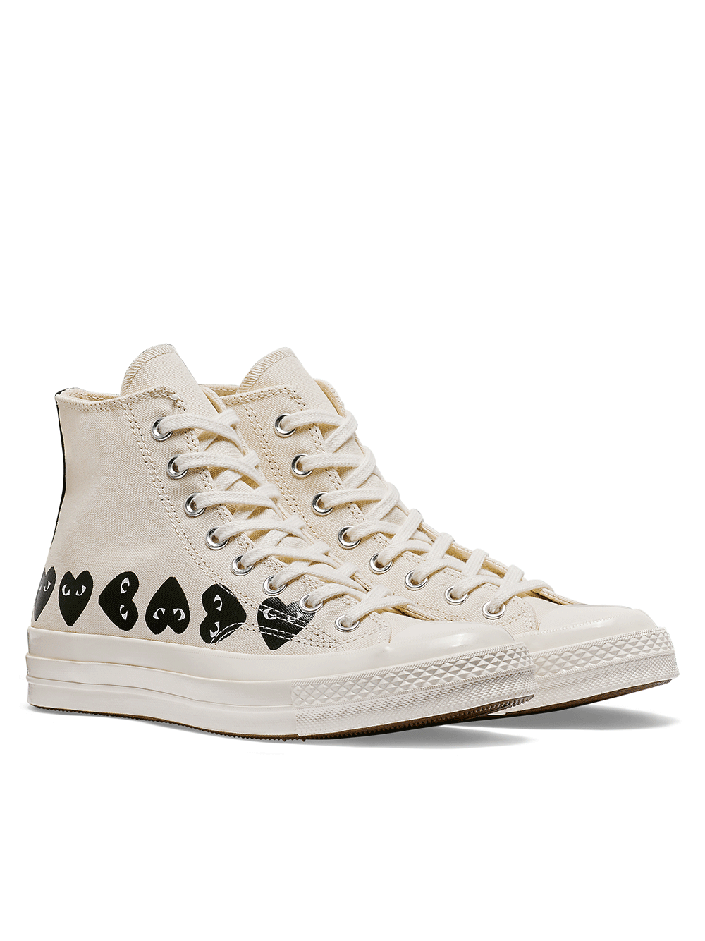 Converse Multi Black Heart High Top