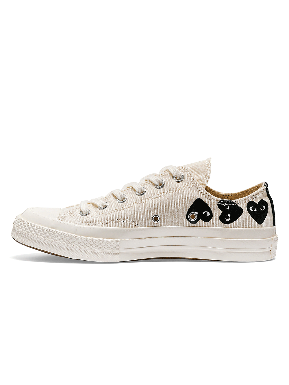 Black and white cdg converse hotsell