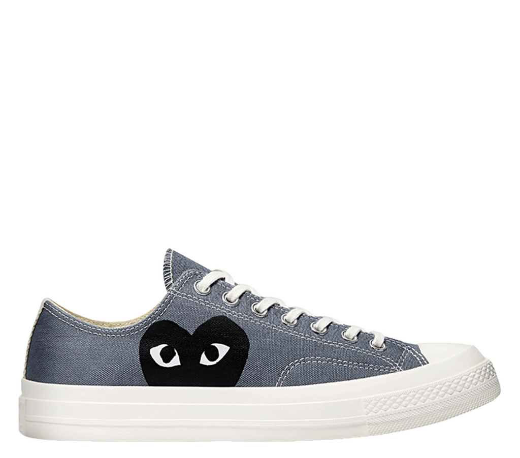 Converse Black Heart Grey Low Top Club21