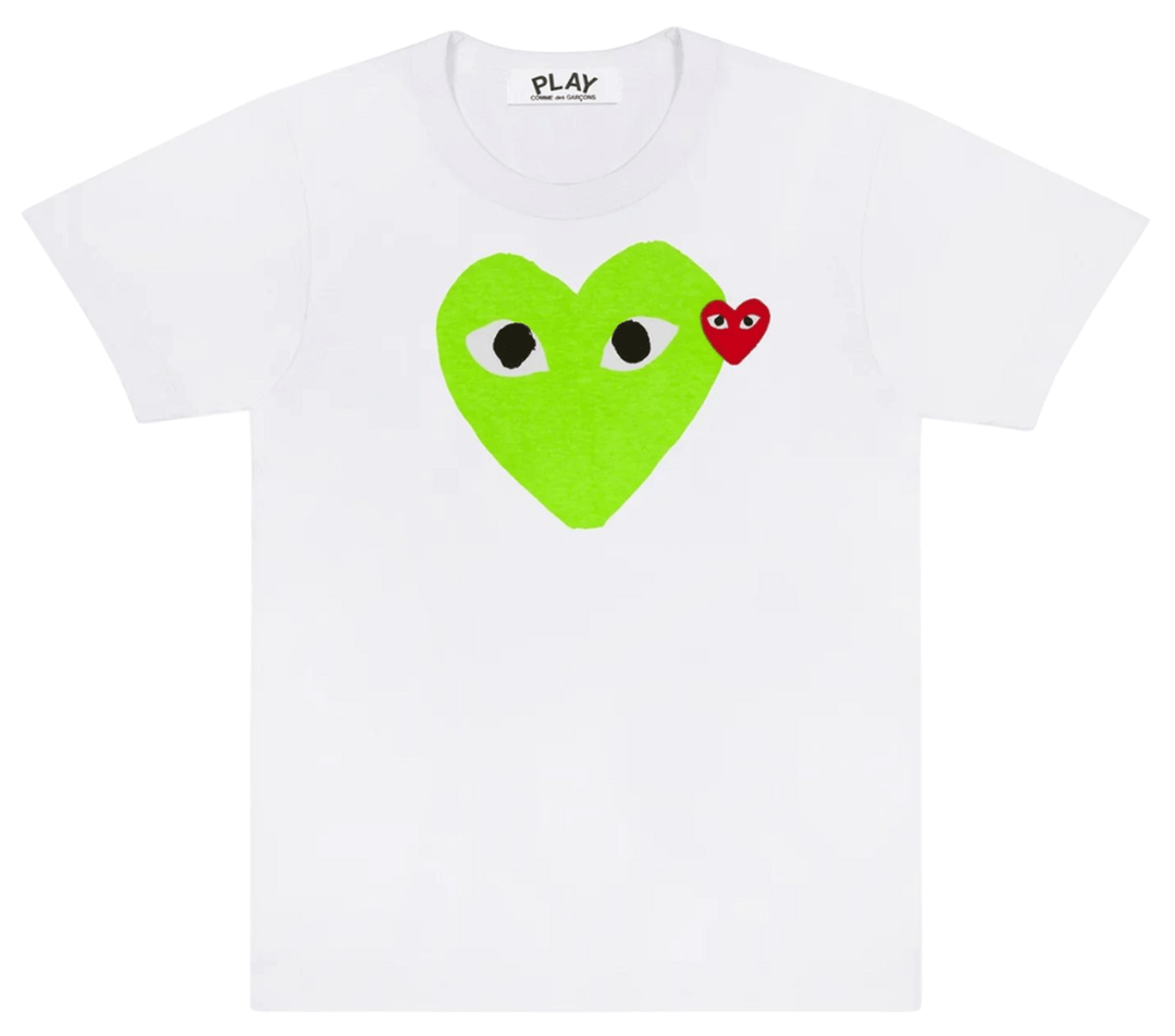 COMME-des-GARCONS-PLAY-Candy-Heart-Tee-Men-Green-1