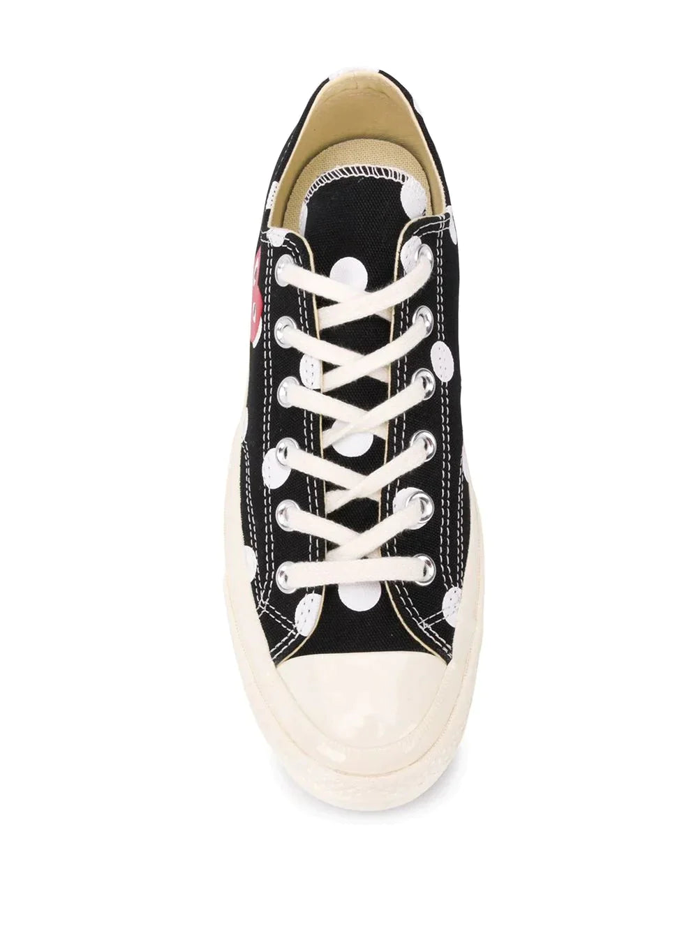 Cdg play 2025 converse polka dot