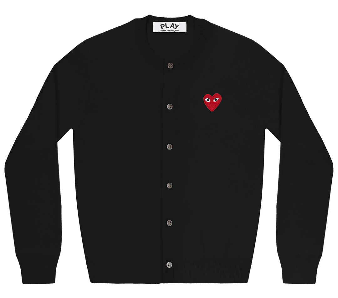 Red Heart Emblem Cardigan