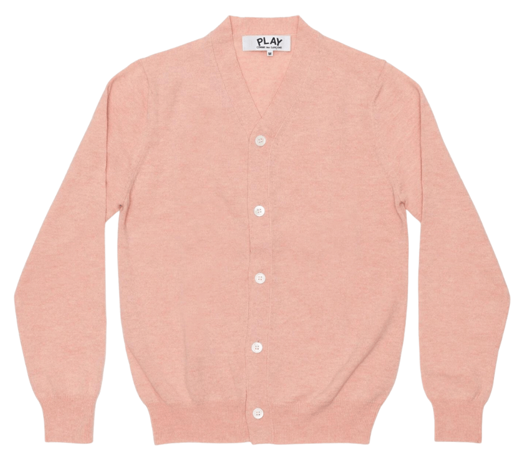 Men best sale pink cardigan