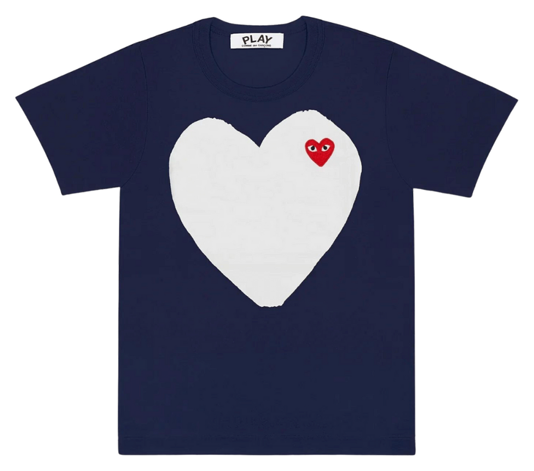 Big Plain Heart With Red Emblem Tee Men