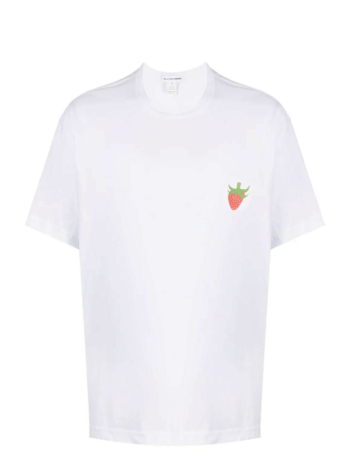 COMME des GARCONS SHIRT Cotton Jersey X Brett West Tee White 1