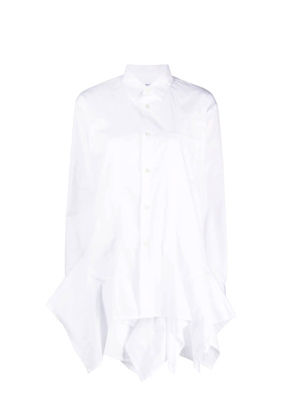 COMME des GARCONS SHIRT Cotton Poplin Shirt White 1