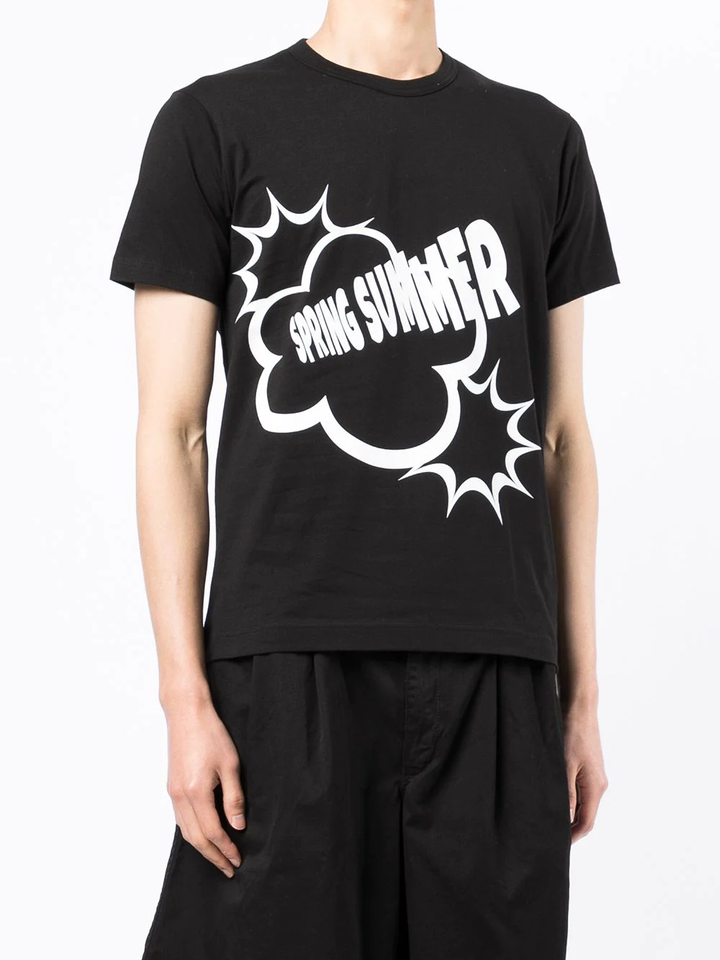 COMME-des-GARCONS-SHIRT-Graphic-Print-E-1-T-Shirt-Black-3