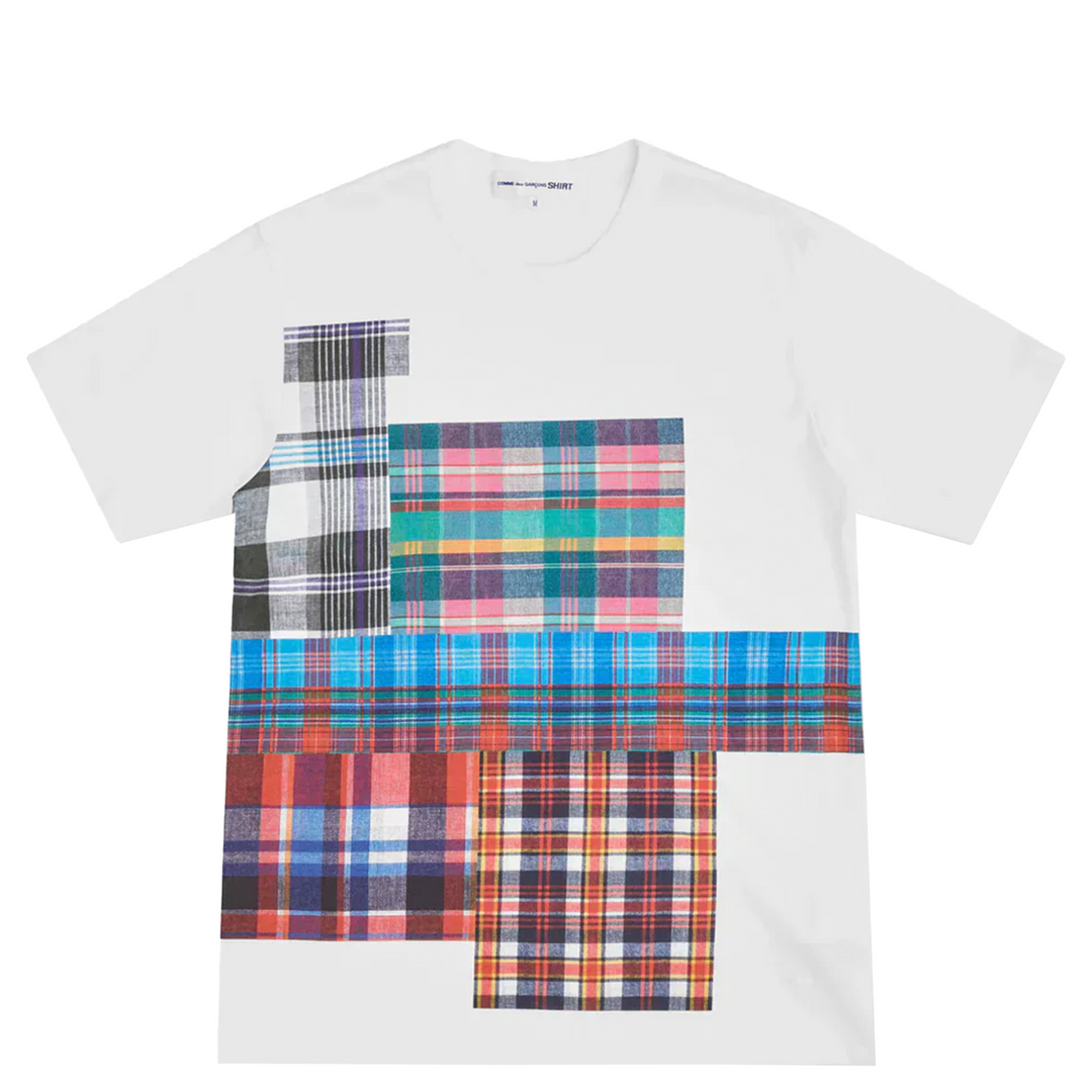 Checked Patch Tee