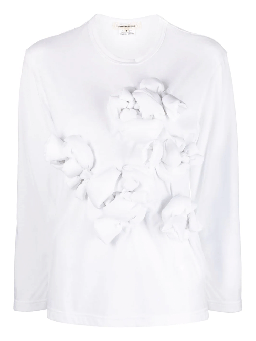 COMME-des-GARCONS-Sock-T-Shirt-White-1