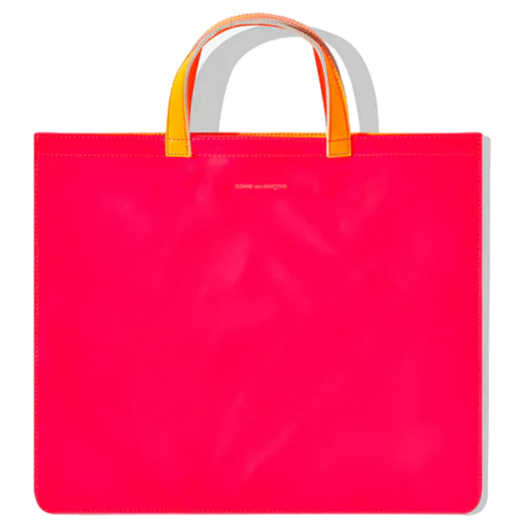 Super Fluo Leather Line Tote