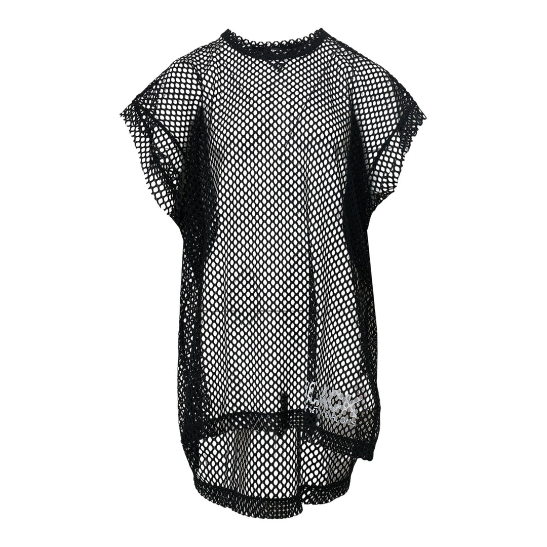 Club21 - COMME des GARCONS BLACK - Big Mesh Lace Tank Top - TEES - Black