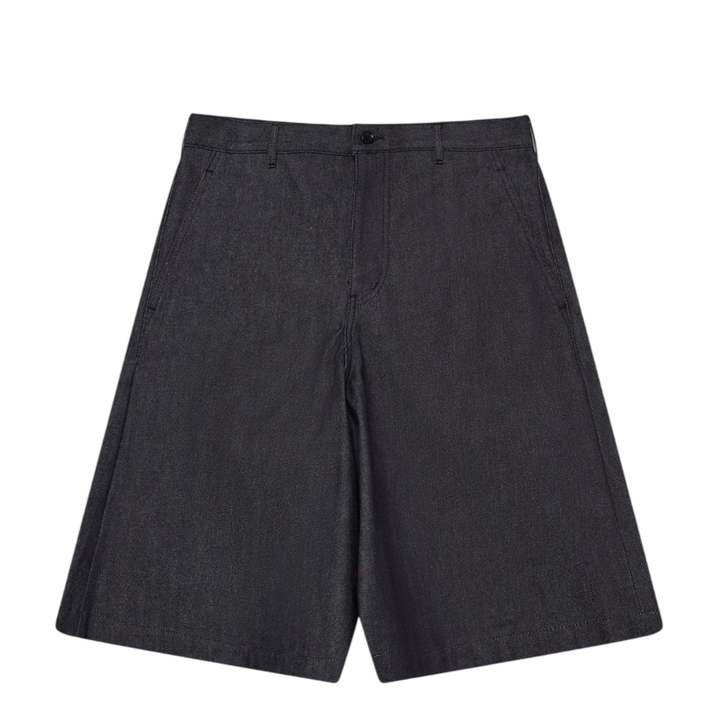 CDG Logo Tag Denim Shorts