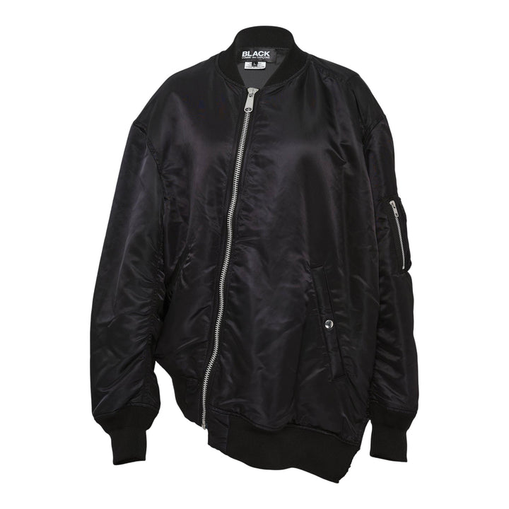 Club21 - COMME des GARCONS BLACK - Nylon Twill Ma Jacket - JACKETS - Black