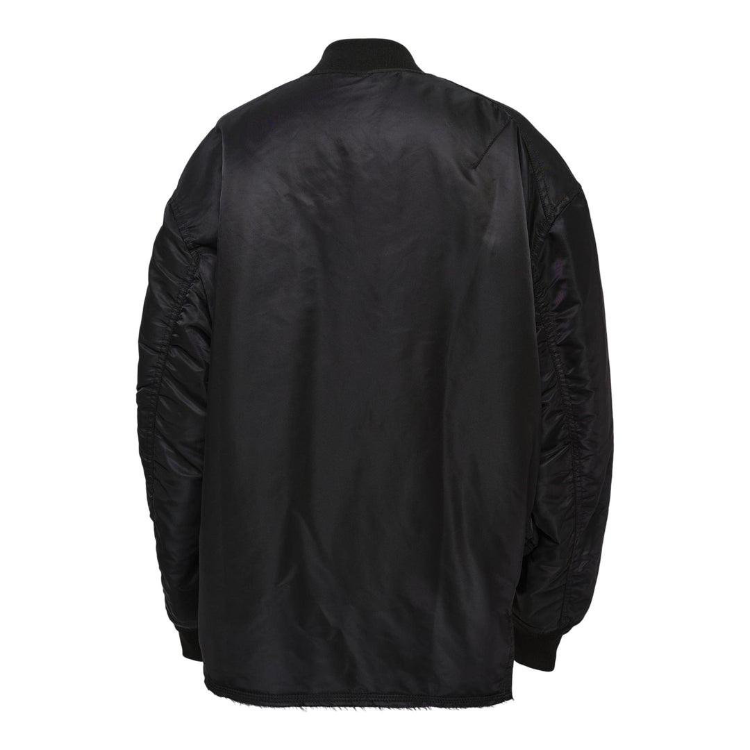 Club21 - COMME des GARCONS BLACK - Nylon Twill Ma Jacket - JACKETS - Black