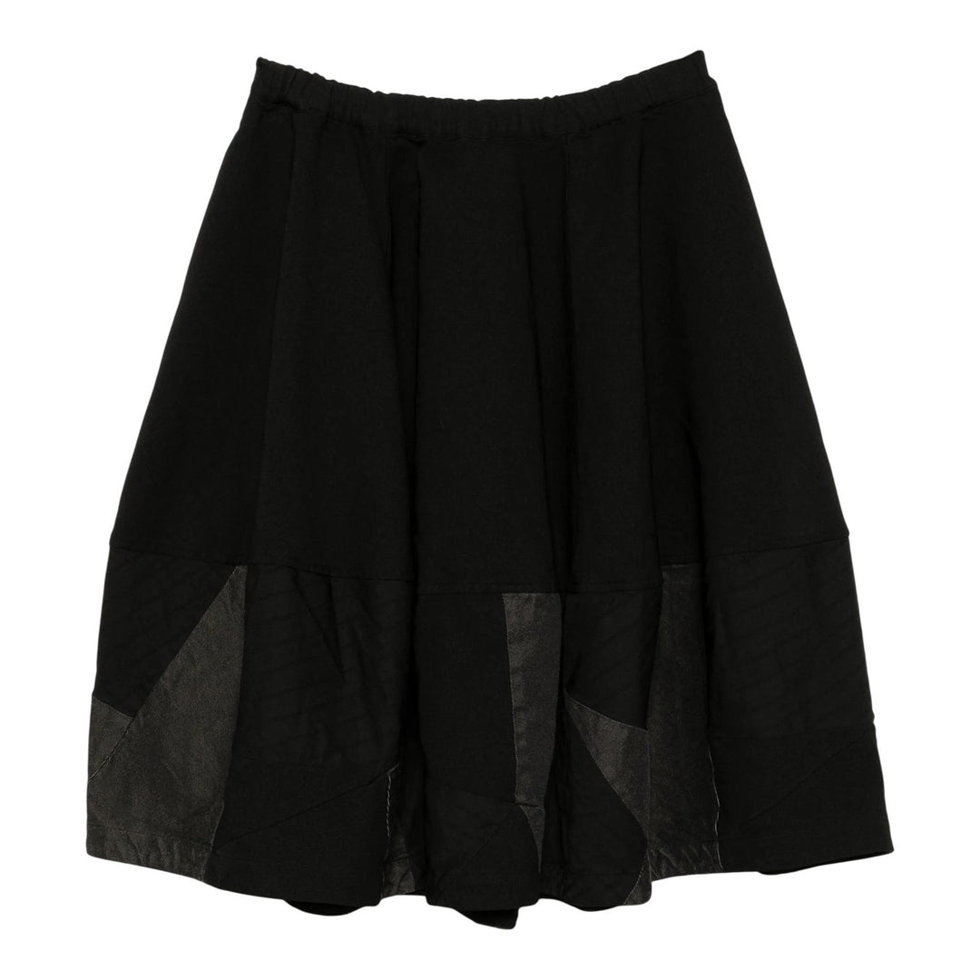 Club21 - COMME des GARCONS BLACK - Polyester Thick Patchwork Skirt - SKIRTS - Black