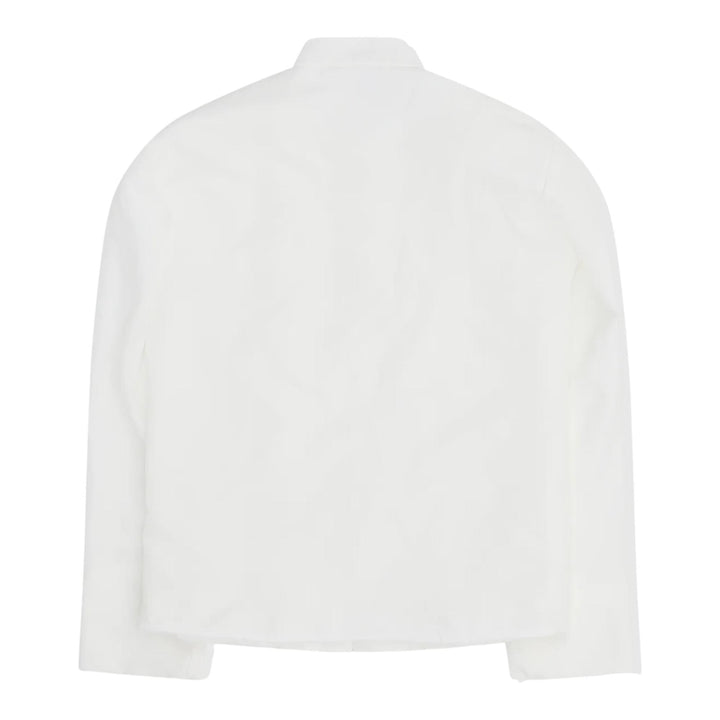 Club21 - COMME des GARCONS BLACK - Polyester Twill Frills Jacket - JACKETS - White