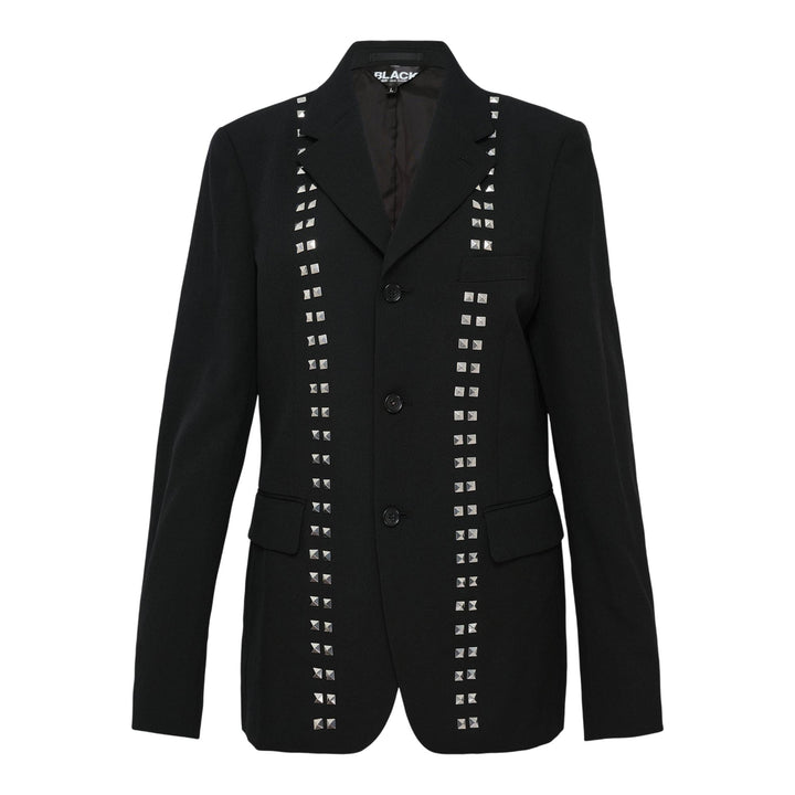 Club21 - COMME des GARCONS BLACK - Studs Wool Jacket - JACKETS - Black