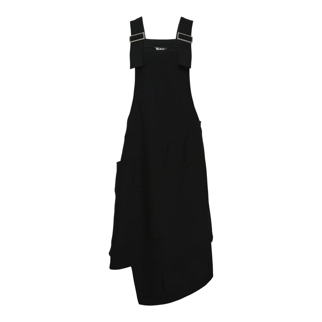wool pinafore dress Comme Des Garçons Asymmetrical Wool Dress