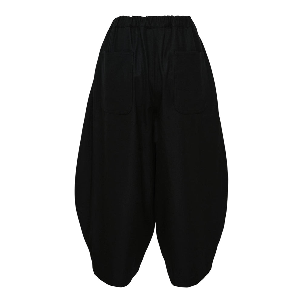 Club21 - COMME des GARCONS BLACK - Wool/Nylon Flannel Balloon Pants - PANTS - Black