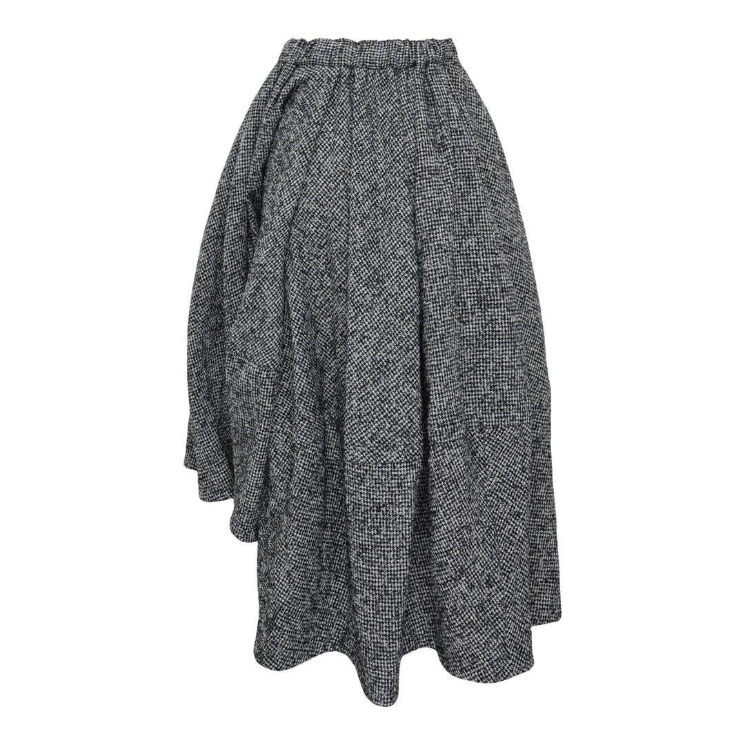 Club21 - COMME des GARCONS COMME des GARCONS - Asymmetrical Puff Skirt - SKIRTS - Black