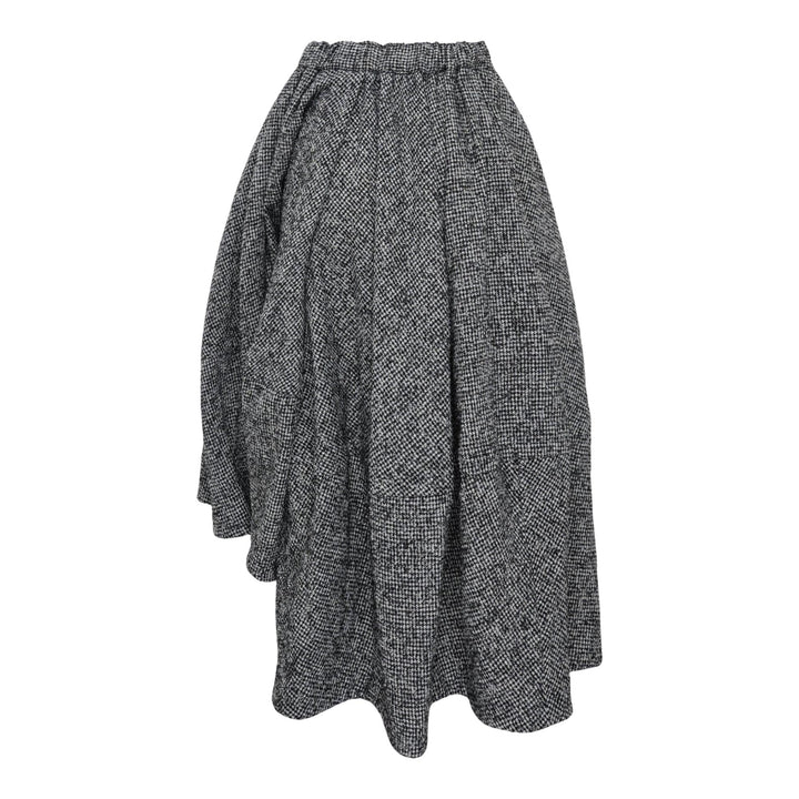 Club21 - COMME des GARCONS COMME des GARCONS - Asymmetrical Puff Skirt - SKIRTS - Black