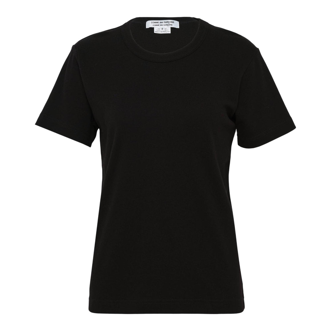 Club21 - COMME des GARCONS COMME des GARCONS - CDG CDG Teiban Cotton Fraise Short Sleeve Tee - TEES - Black
