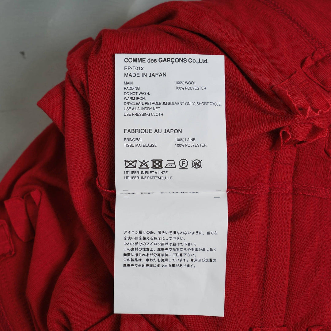 Club21 - COMME des GARCONS COMME des GARCONS - Pocket Hem Tee - KNIT TOPS - Red