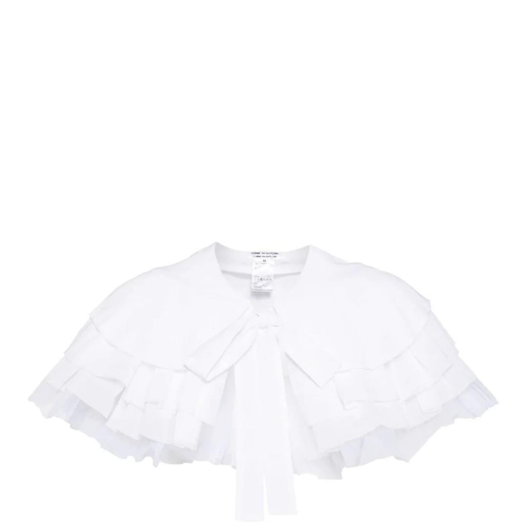 COMME_des_GARCONS_COMME_des_GARCONS_Polyester_Georgette_Thic_X_Nylon_Collar_White
