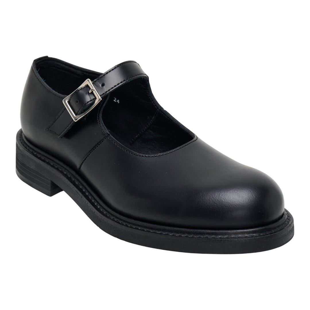Club21 - COMME des GARCONS COMME des GARCONS - Teiban Goodyear Mary Jane - FLAT SHOES - Black