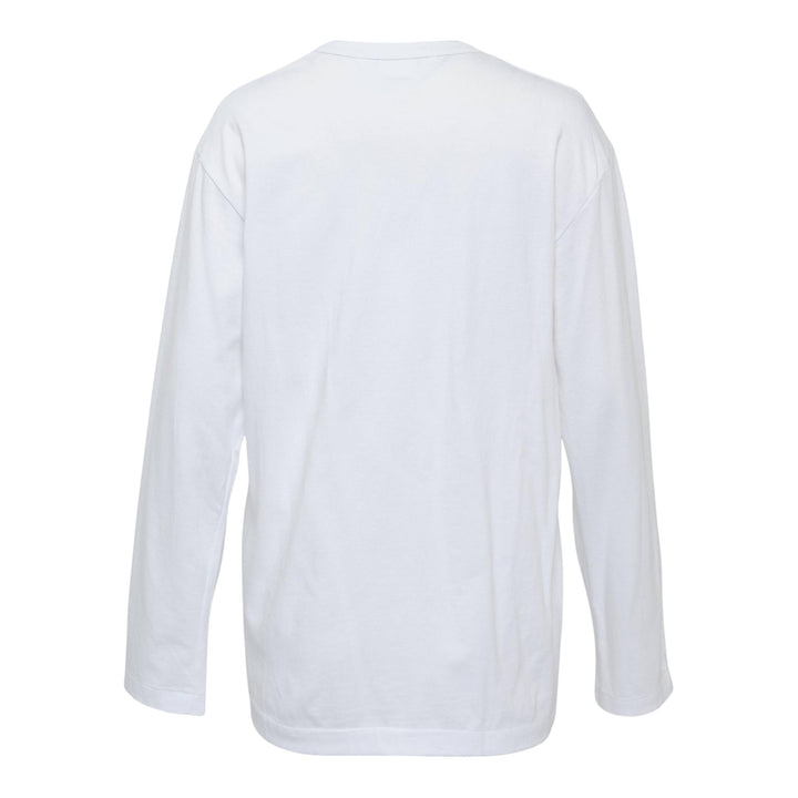 Club21 - COMME des GARCONS COMME des GARCONS - Teiban Long Sleeve Plain Tee - TEES - White