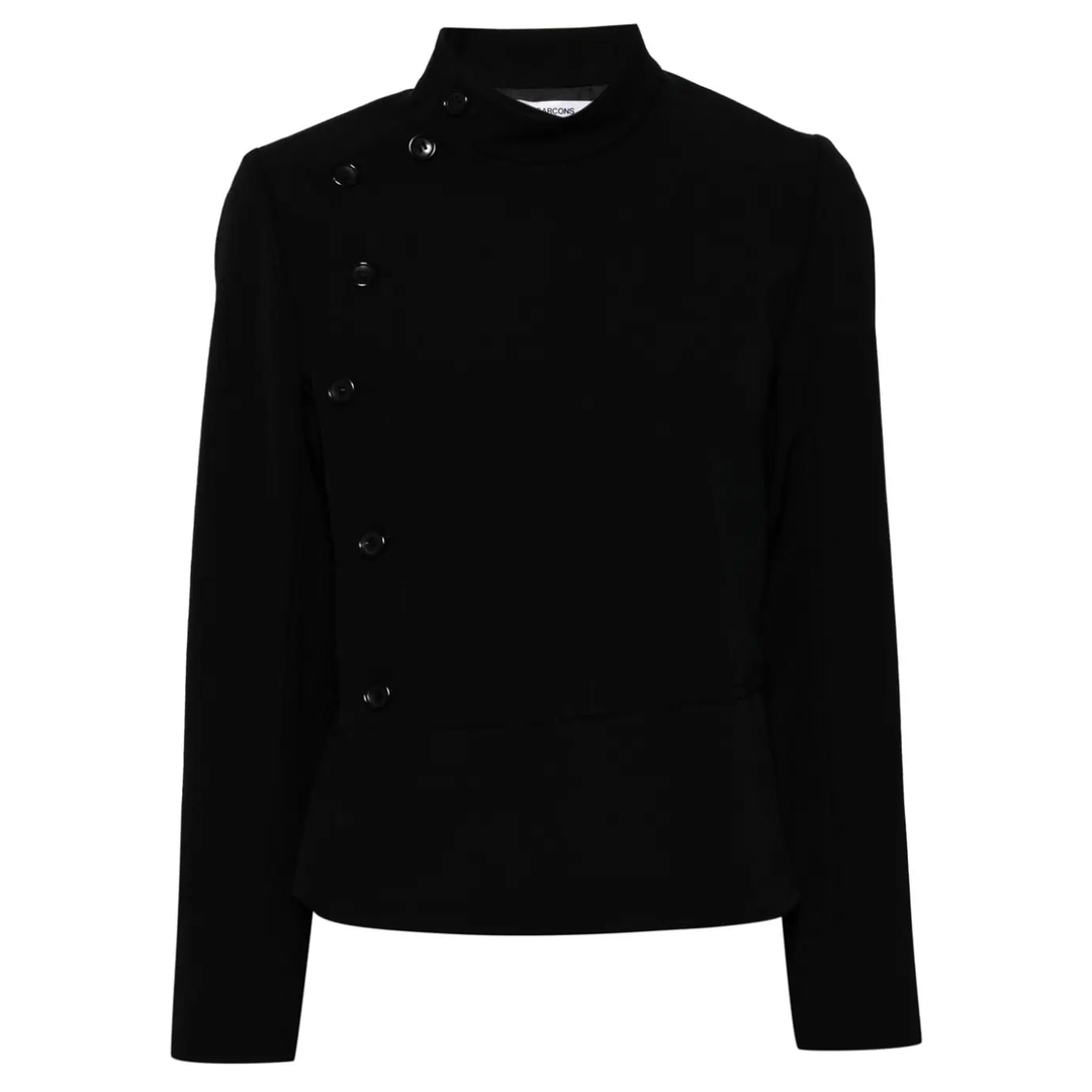 COMME_des_GARCONS_COMME_des_GARCONS_Wool_Gabardine_Medium_Jacket_Black
