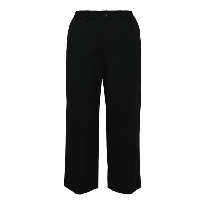 Club21 - COMME des GARCONS COMME des GARCONS - Wool Gabardine Straight Pants - PANTS - Black