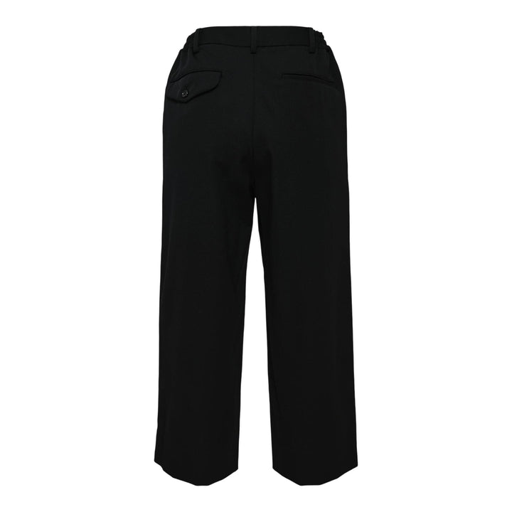 Club21 - COMME des GARCONS COMME des GARCONS - Wool Gabardine Straight Pants - PANTS - Black