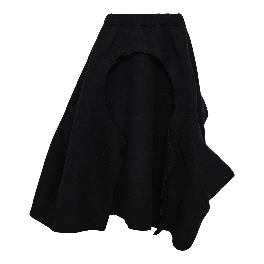 Club21 - COMME des GARCONS - Flannel Medium Skirt - SKIRTS - Navy