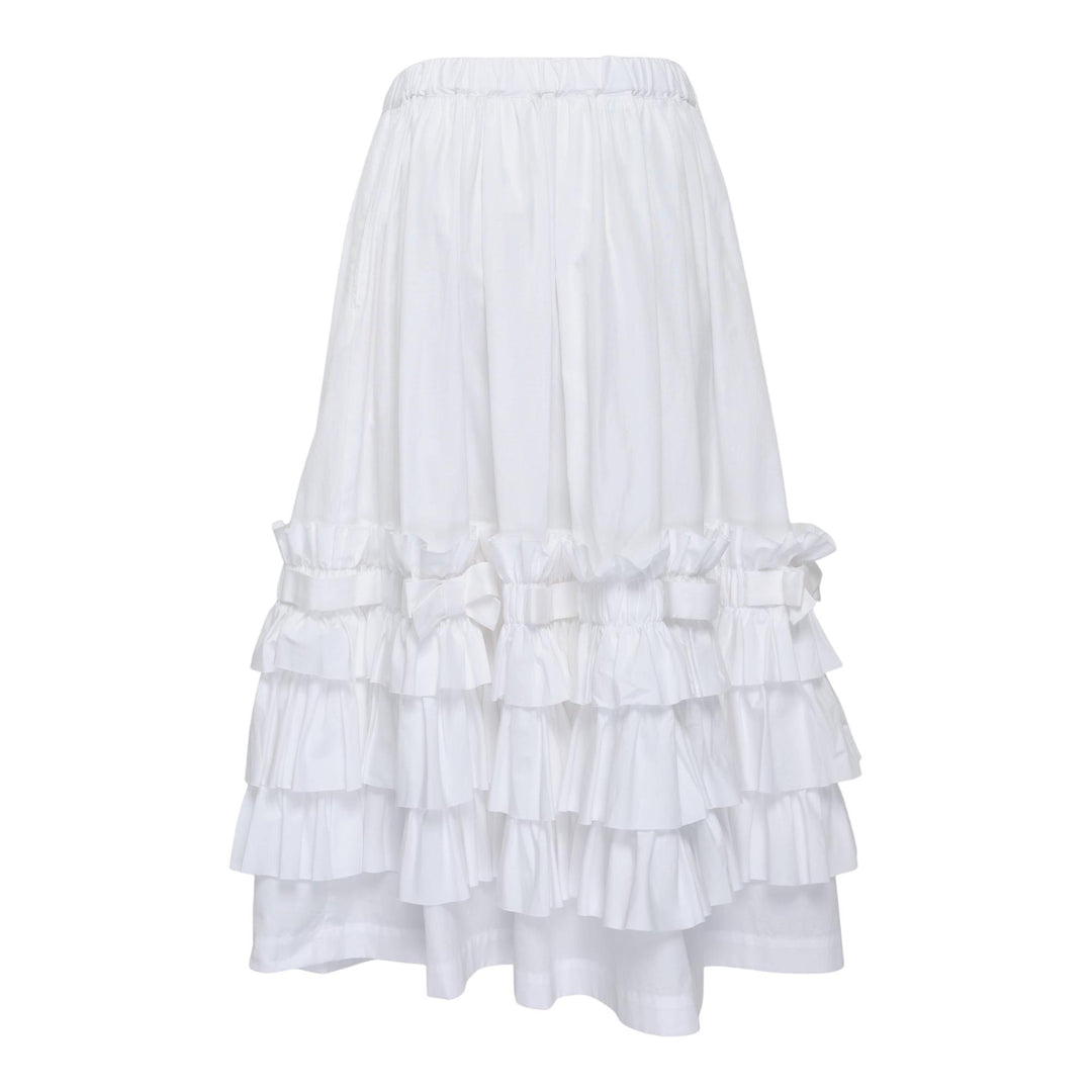 Club21 - COMME des GARCONS GIRL - Layered Frills Skirt - SKIRTS - White