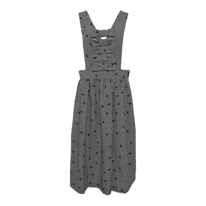 Club21 - COMME des GARCONS GIRL - Polka Dot Ribbon Pinafore - PINAFORES - Black