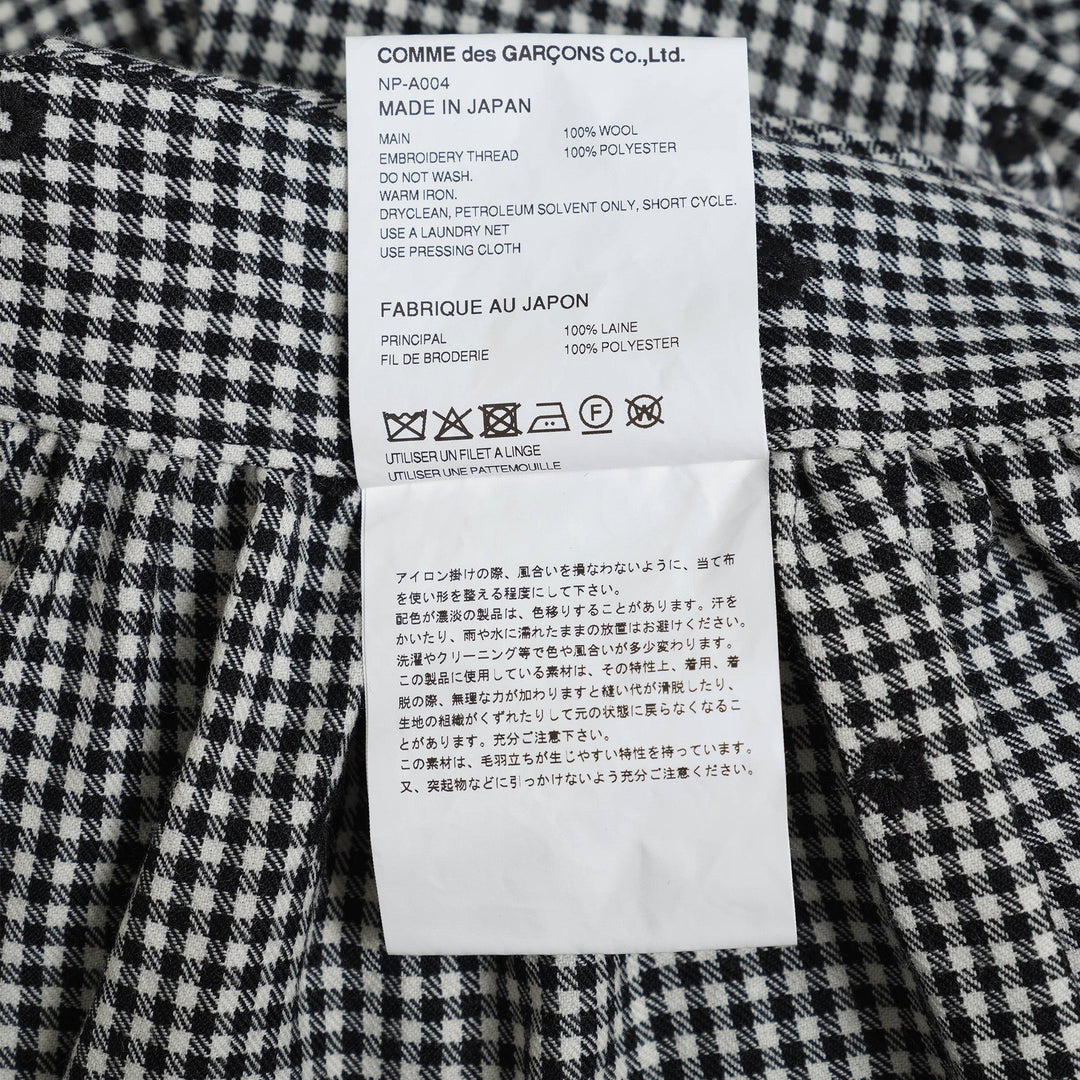 Club21 - COMME des GARCONS GIRL - Polka Dot Ribbon Pinafore - PINAFORES - Black