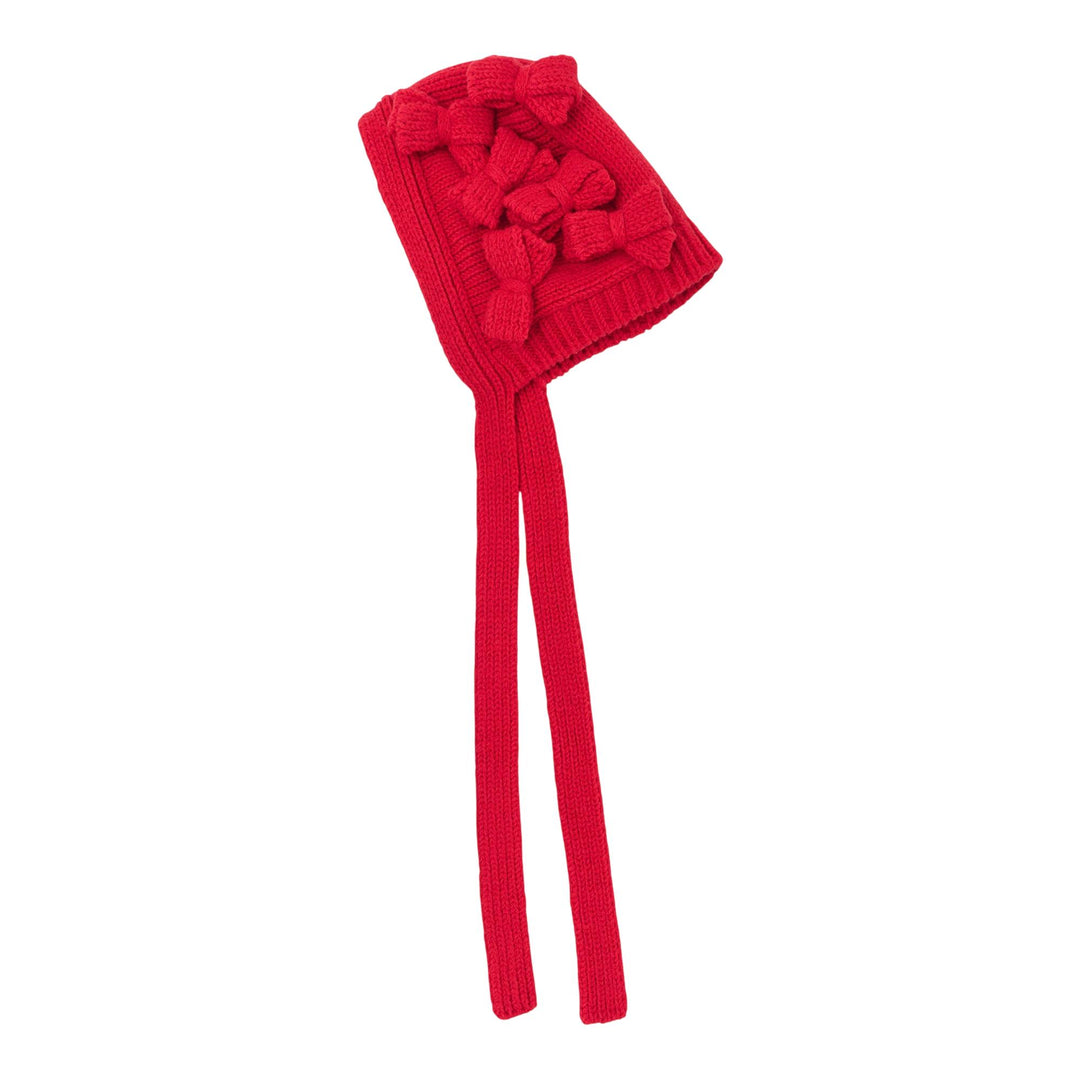 Club21 - COMME des GARCONS GIRL - Ribbon Decorated Mohair Cap - HATS - Red