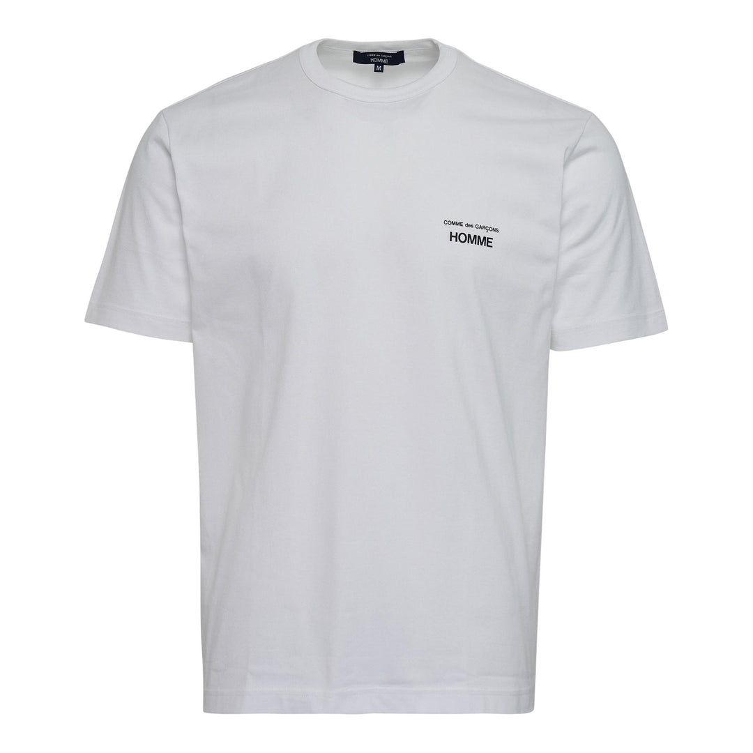 Club21 - COMME des GARCONS HOMME - Cotton Jersey Garment Print T-Shirt - TEES - White