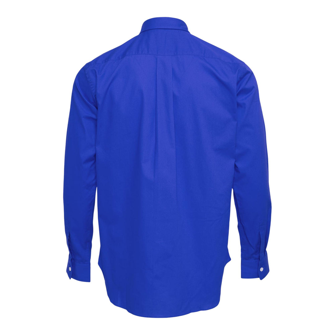 Club21 - COMME des GARCONS HOMME DEUX - Cotton Broad Long Sleeve Shirt - SHIRTS - Blue