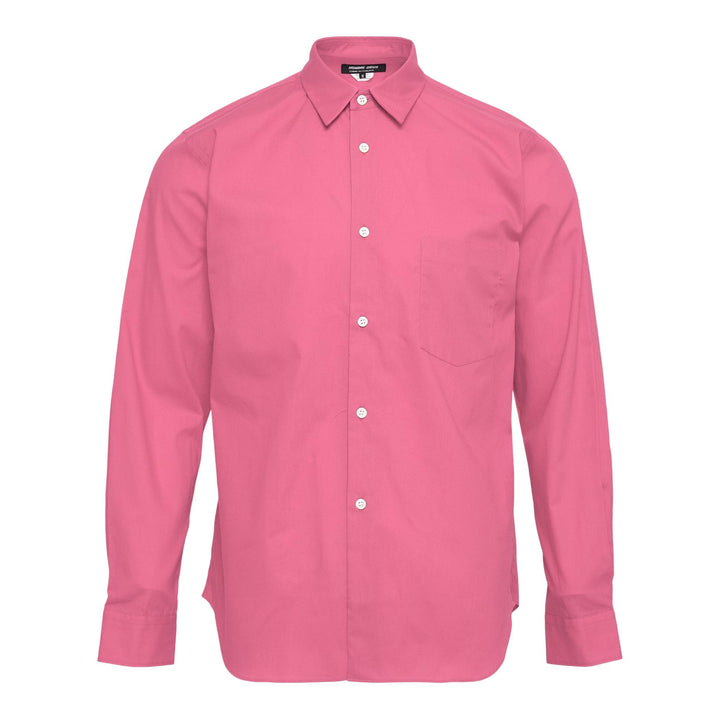 Club21 - COMME des GARCONS HOMME DEUX - Cotton Broad Long Sleeve Shirt - SHIRTS - Pink